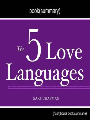 cover image of Book Summary of the 5 Love Languages by Gary Chapman